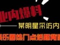 爆料最近热点的视频是什么,揭秘背后真相与幕后故事